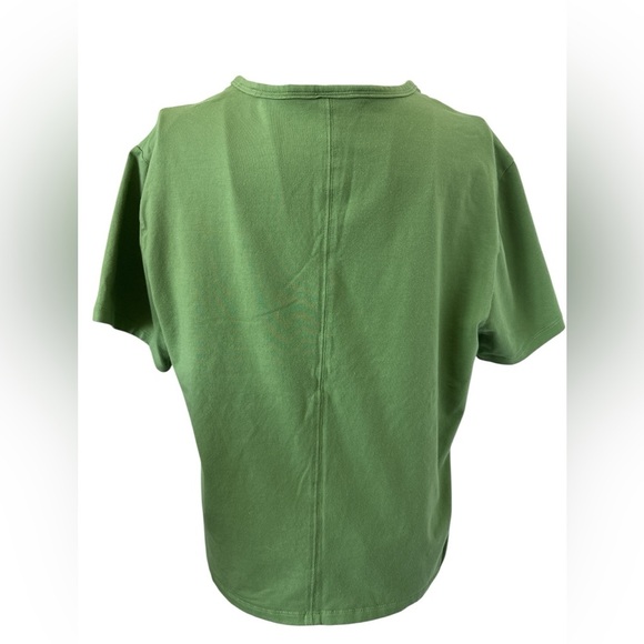 Athleta Green Tee, Size Large, Cotton/Spandex/Elastane, No Imperfections - Picture 4 of 4